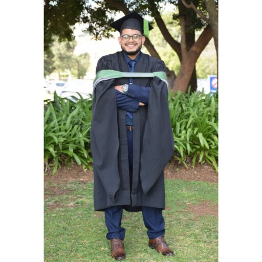 Eskom Expo alumni Rahil Samlal graduates