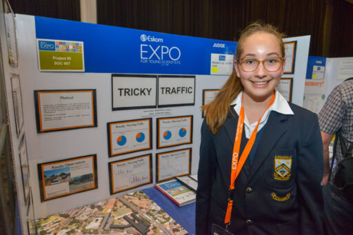 Profile: Minje le Roux unravels traffic congestion causes at school and proposes innovative solutions