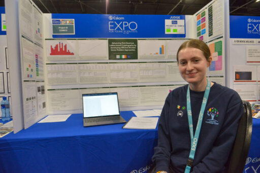 Irish young innovator makes her mark at the 45th Eskom Expo ISF with Gold medal win