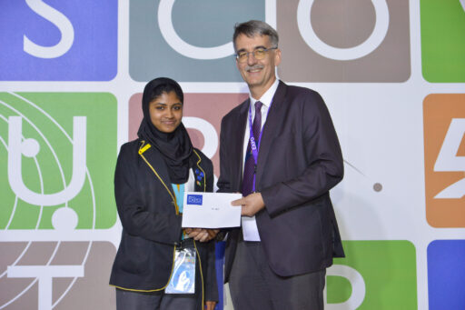 From book lover to budding scientist: Shaista Aaliyah Shaik shines at the 45th Eskom Expo ISF