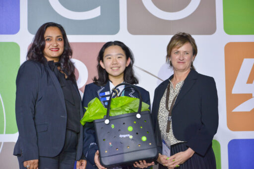 Young scientist Yu-Yao Chen inspires with creativity and curiosity at ISF 2025