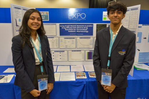 Indian duo impresses at the Eskom Expo ISF with AI project on child healthcare